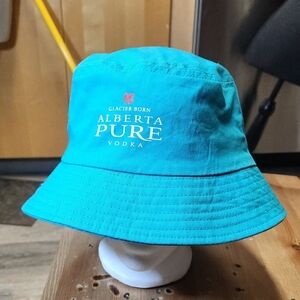 Teal Bucket Hat Alberta Pure Voldka Branded